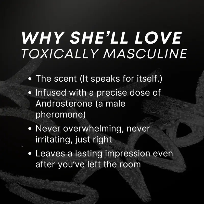 【Thousand people repurchase】Toxically Masculine - Pheromone Infused Eau de Cologne (100 ml)—XDX