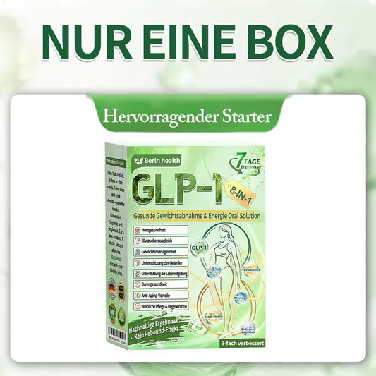 🇩🇪Berlin Health® 𝗚𝗟𝗣-𝟭 𝟖-𝗶𝗻-𝟭 Gesundheitslösung zum Einnehmen (nur einmal täglich, sichtbare Veränderungen in 7 Tagen) ✅ Bei Fettleibigkeit, Herz-Kreislauf-Gesundheit, Diabetes, Schlafapnoe, Darmgesundheit, Gelenkproblemen und mehr