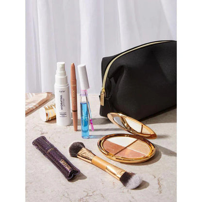 eye & cheek palette -eyeshadow andhighlighter makeup(with Detachable Brush)—XDX